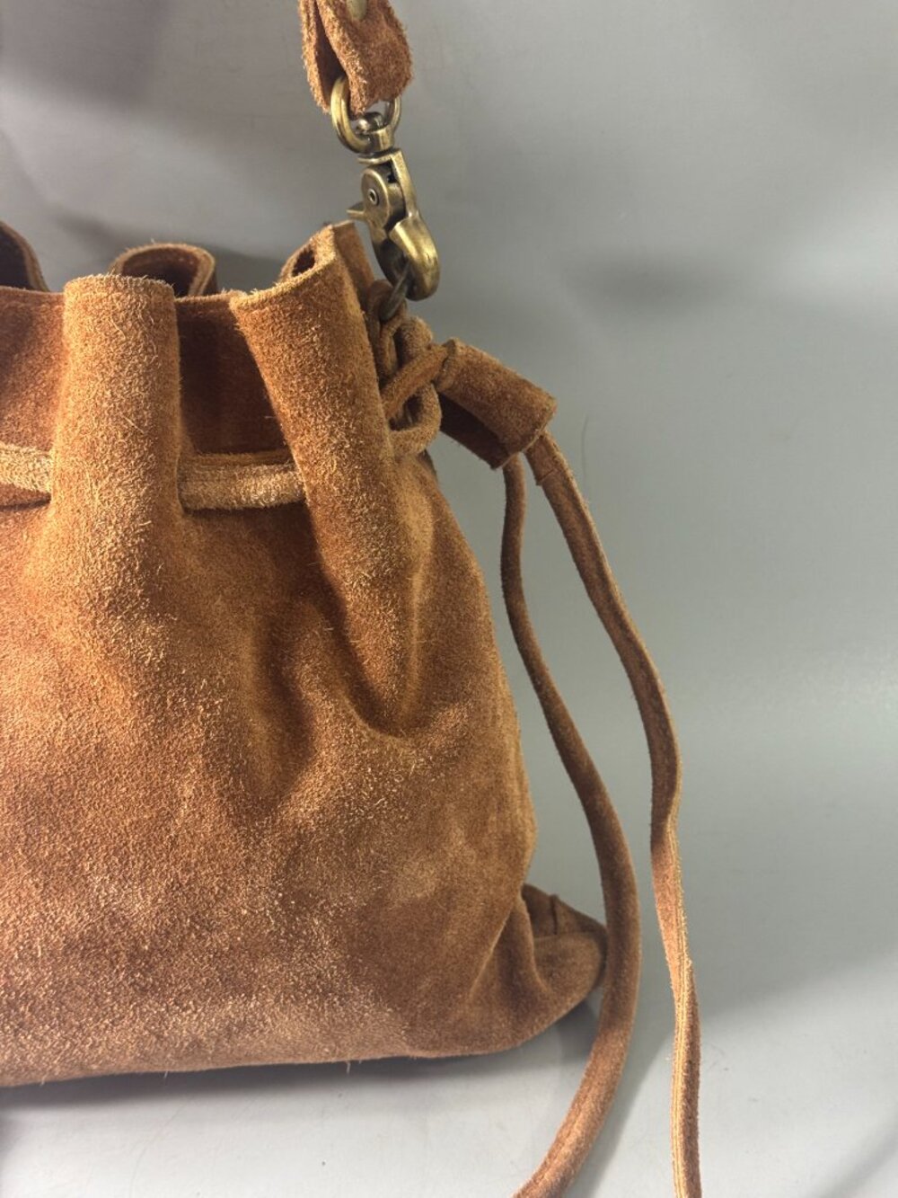 Free People Billie Suede Crossbody, Brown - Picture 3 of 16